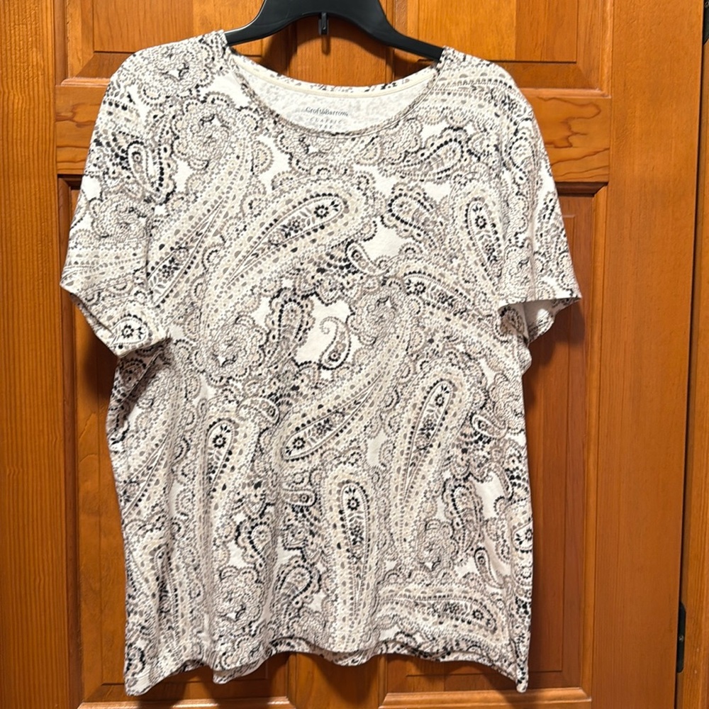 ⭐️Croft&Barrow Classic Tee Size 1X
